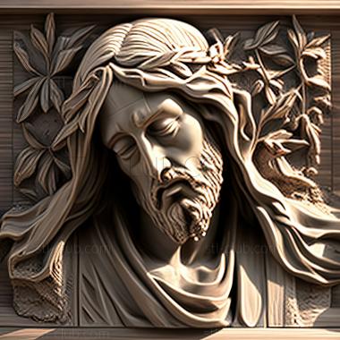 3D model st jesus (STL)